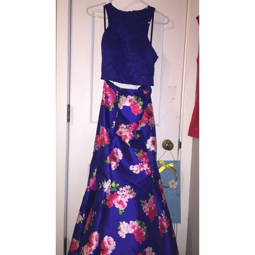 2 Piece Prom Dress Worn Once
